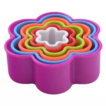 Набор кулинарных форм - Цветок, 6шт.