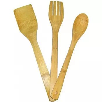 Набор лопаток из Бамбука, 3 предмета