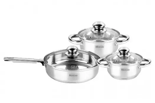 Набор посуды Mercury MC-7012