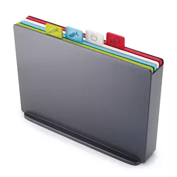 Набор разделочных досок Joseph Joseph Index™ Large, 34.6х27.3 см, 4 шт., графит