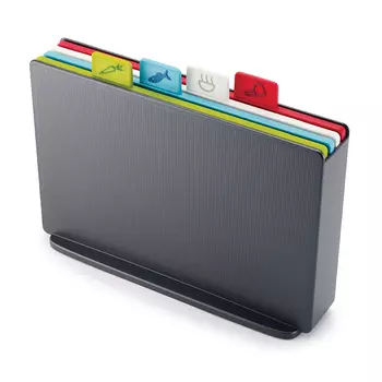 Набор разделочных досок Joseph Joseph Index™ Regular, 30х20 см, 4 шт., графит