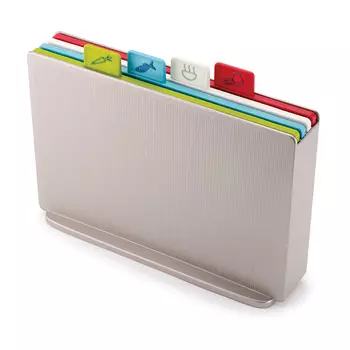 Набор разделочных досок Joseph Joseph Index™ Regular, 30х20 см, 4 шт., серебристый