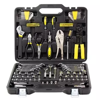 Набор ручного инструмента Kolner KTS123 в пластиковом кейсе 123пр