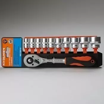 Набор торцевых головок 3/8 Кузьмич НИ2-065/12, 12 предметов