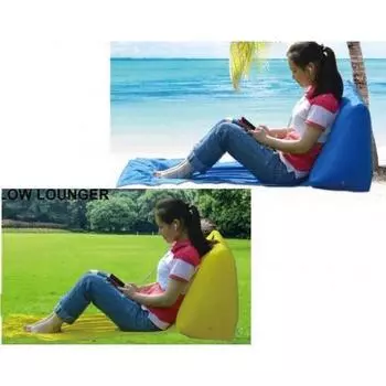 Надувная кушетка Low Lounger, синий
