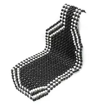 Накидка-массажер на сиденье, деревянные шарики, 38 х 130 см ( цвет микс)