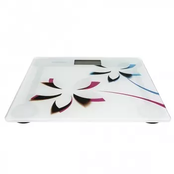 Напольные весы ENDEVER Skyline с рисунком «Цветы» FS-506