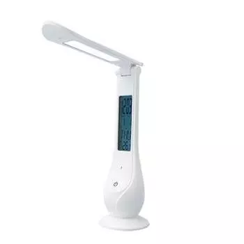 Настольная светодиодная лампа с регулируемой яркостью и календарём Led Calendar Table Lamp, белый