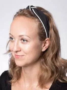 Ободок - Узел, в ассртименте, черно-белый