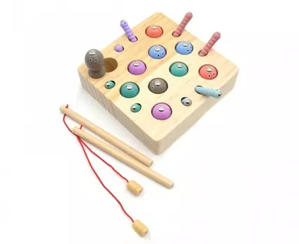 Обучающая игра Магнитная рыбалка, 21 деталь