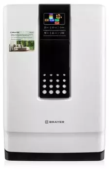 Очиститель воздуха BRAYER BR4900, белый/черный