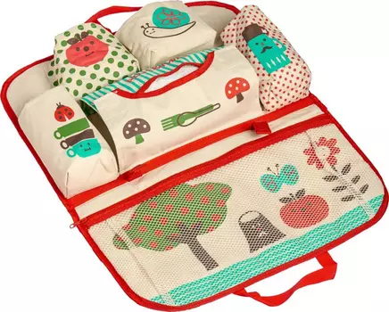 Органайзер для автомобиля детский, красный