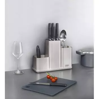 Органайзер для кухонной утвари настольный Joseph Joseph CounterStore, серебристый
