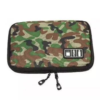 Органайзер для зарядных устройств, USB-флешек и других аксессуаров, камуфляжный