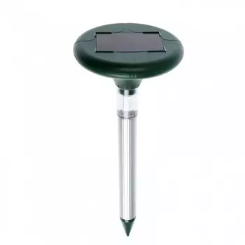 Отпугиватель змей LuazON LRI-31, ультразвуковой, подсветка, 800 м2, от солнечной батареи, зеленый