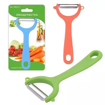Овощечистка, цвет микс