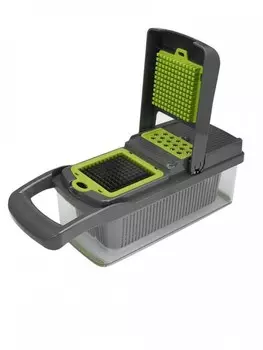 Овощерезка нового поколения (7 насадок, щеточка для очистки)