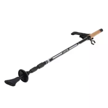 Палки для скандинавской ходьбы 3 секции - Нордик Стайл III, чёрные