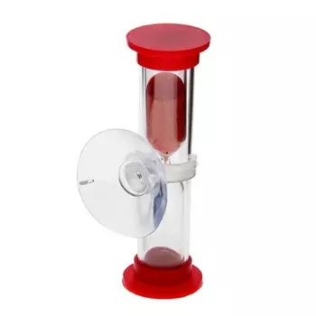 Песочные часы на присоске - 3 минуты, 8см, цвет микс