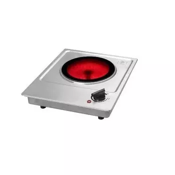 Плитка инфракрасная RICCI RIC-102, 1 конф., 1200Вт., нерж.