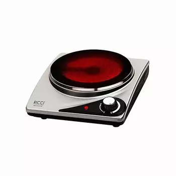 Плитка инфракрасная RICCI RIC-3106i, 1 конф., 1200Вт., нерж.