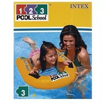 Плотик надувной Pool School 81x76см от 4лет