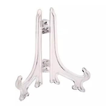 Подставка для красивых тарелок в сервант