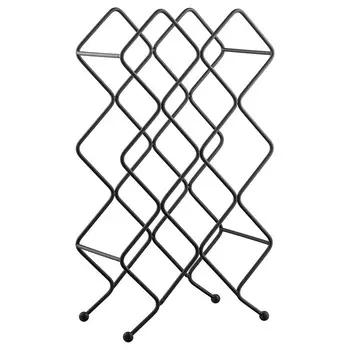 Подставка для винных бутылок Vallery, черная