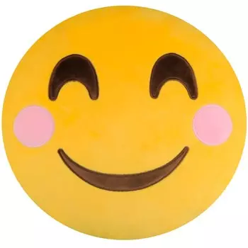 Подушка emoji (эмоджи) в ассортименте, улыбка