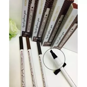 Подводка-маркер для бровей Mking Pretty Fine Sketch, Dark brown