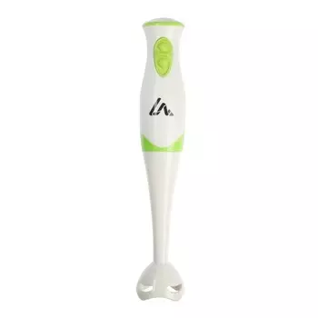 Погружной блендер Luazon LBR-25, белый/зеленый