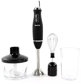 Погружной блендер MARTA MT-1564, черный жемчуг