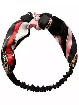 Повязка-ободок для волос - Солнечный янтарь