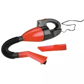 Пылесос для авто с гибким шлангом и фонарем