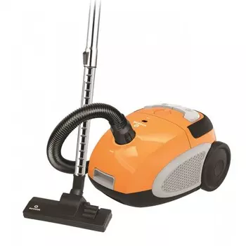 Пылесос Eurostek EVC-1806, оранжевый/серый