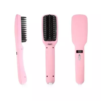 Расческа выпрямитель для волос PTC Heating - 2 в 1