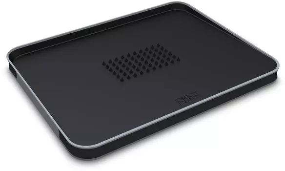 Разделочная доска Joseph Joseph Cut&amp;Carve™ Plus, 37.5х29 см, черный