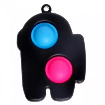 Развивающая игра Симпл Димпл, Pop It, космонавт, маленькая, цвета микс