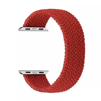Ремешок Band Mono для Apple Watch 38/40 mm, нейлоновый, красный, Deppa
