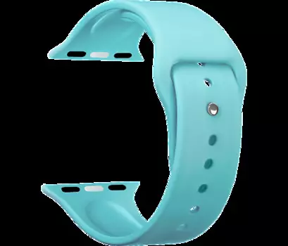 Ремешок Band Silicone для Apple Watch 42/44 mm, силиконовый, мятный, Deppa