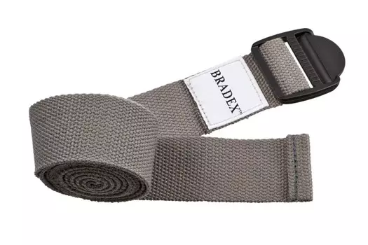 Ремешок для йоги, серый