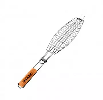Решетка-гриль Diolex DX-F0001 (с хромированным покрытием) для рыбы 36х12,5