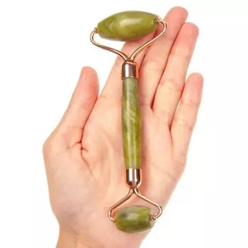 Роллер из темного нефрита люкс, А класс