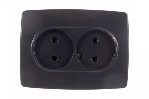 Розетка ЭРА 12 2x2P 16A 250V 12-2107-05 Б0031242