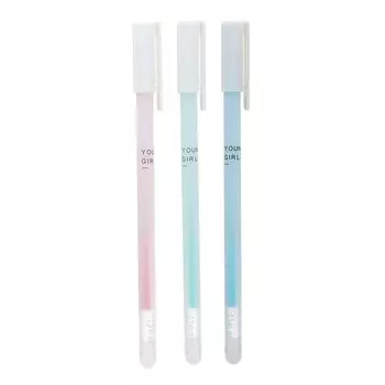 Ручка гелевая - Пиши-Стирай Школьная, синий, корпус микс