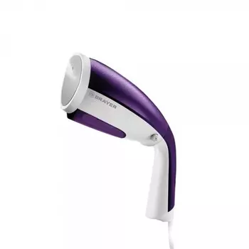 Ручной отпариватель Brayer BR4121, 1200 Вт, пар 16 г/мин, складной, съём.щетка,автоотключ.