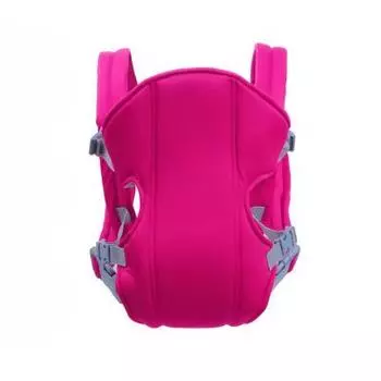 Рюкзак-слинг для переноски ребенка Baby Carriers, 3-12 месяцев, розовый