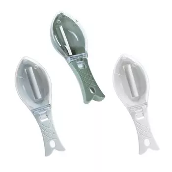 Рыбочистка с контейнером, цвет микс