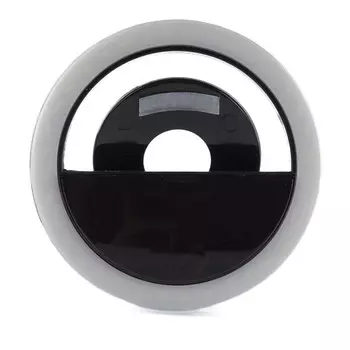 Селфи кольцо - Selfie Ring Light от USB, Черный