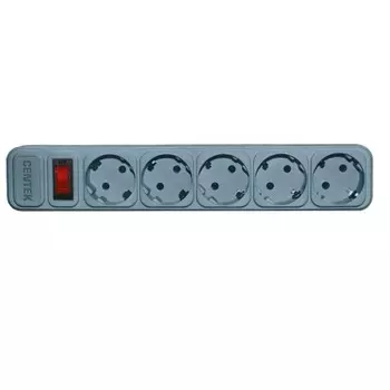 Сетевой фильтр Centek СТ-8900-5-3,0 Gray
